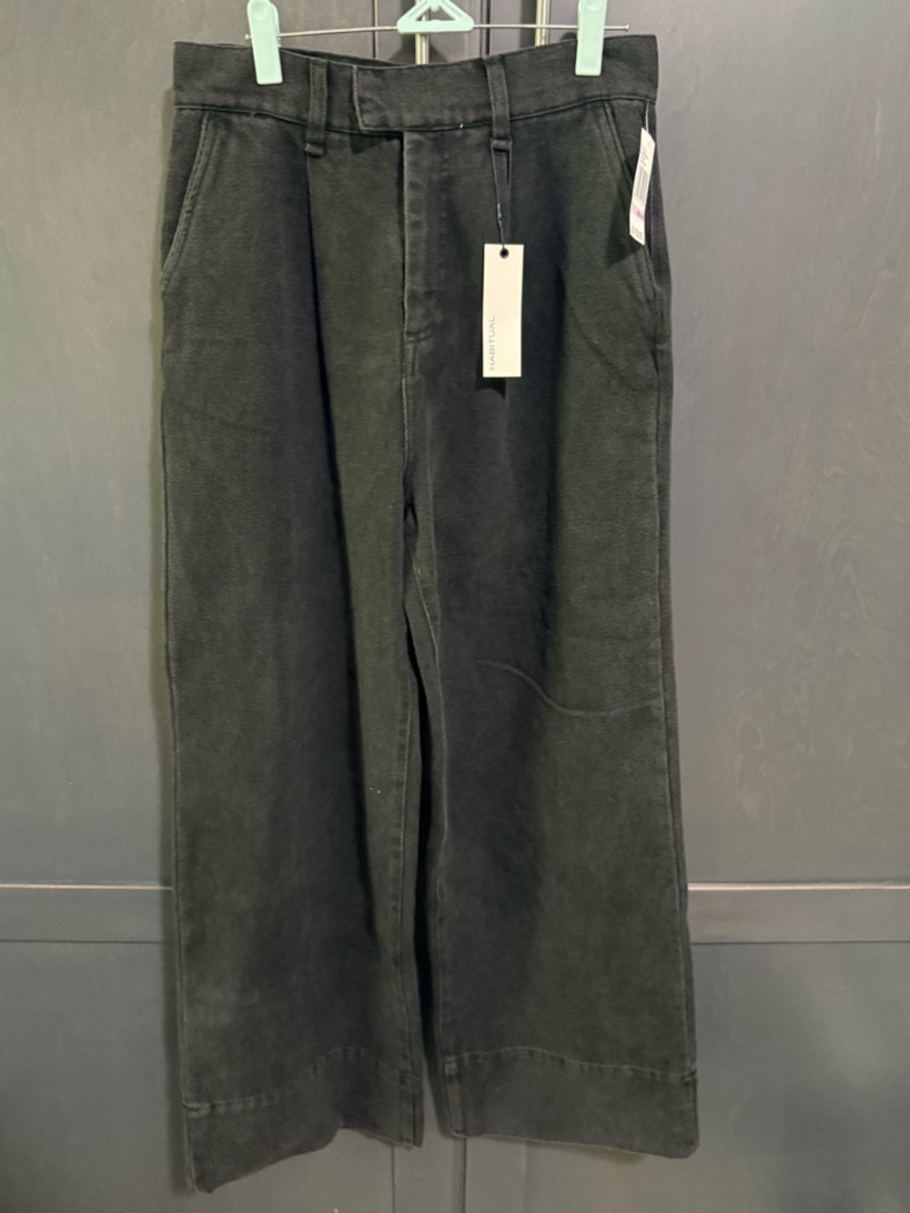 Habitual Black Wide-Leg Pants